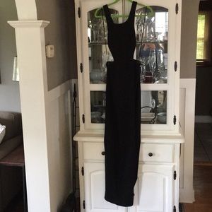 Black evening gown